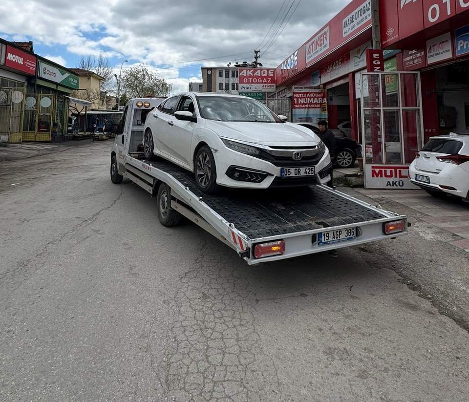 Çorum oto çekici hizmeti