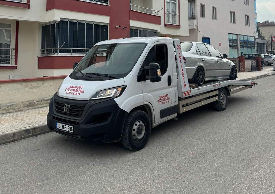 Çorum oto çekici hizmeti